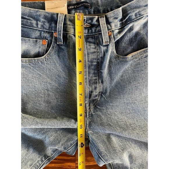 Levi's Made And Crafted Women's 501 Original Fit Selvedge Jeans Size 26X30 NWT - Picture 11 of 12